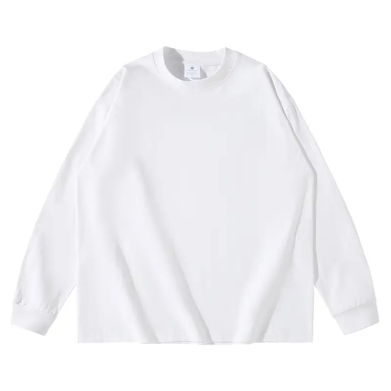 Cotton 280G White T-Shirt Men Women Spring Summer - Image 37
