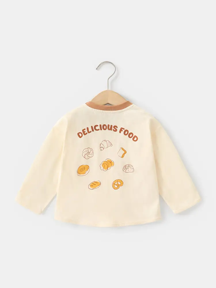 Pure Cotton Long Sleeve T-Shirt for Boys Spring Autumn - Image 7