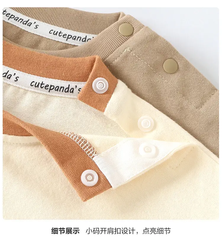 Pure Cotton Long Sleeve T-Shirt for Boys Spring Autumn — feature 10