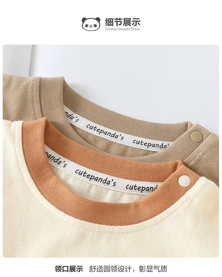 Pure Cotton Long Sleeve T-Shirt for Boys Spring Autumn — feature 9