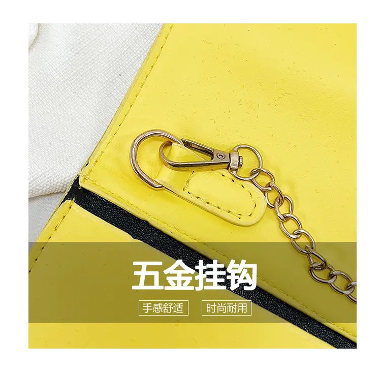 Orange Chain Clutch Bag for Women Summer — feature 9