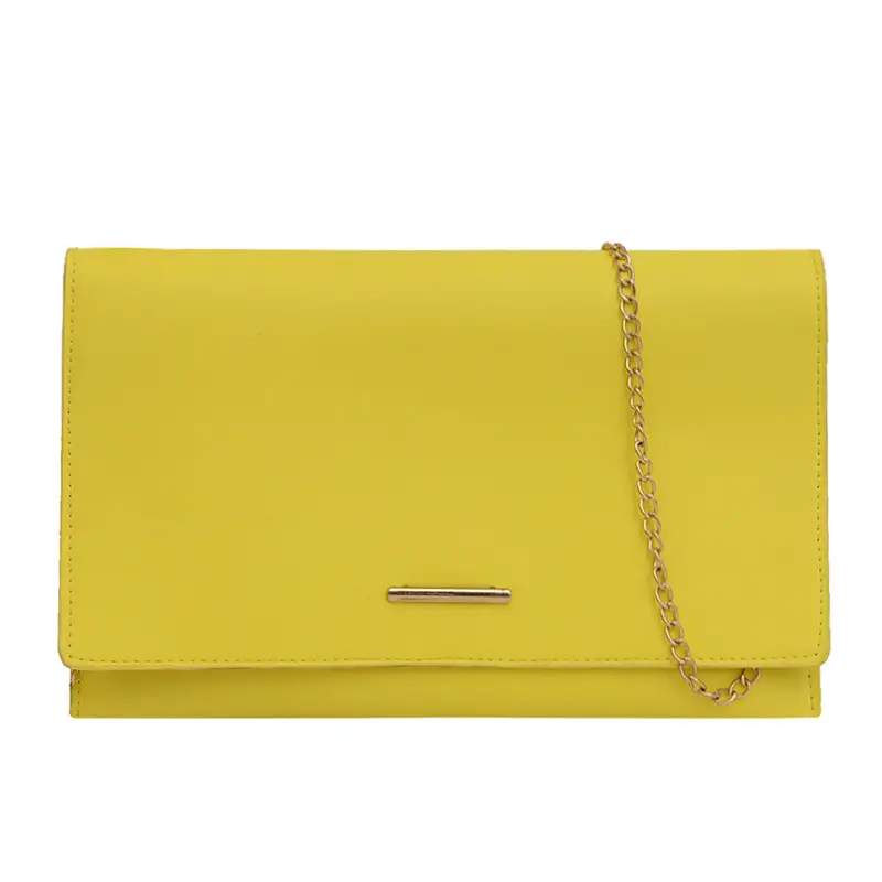 Orange Chain Clutch Bag for Women Summer - Image 5