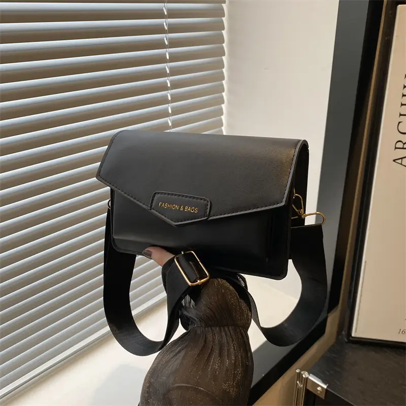 2024 Black K-Style Shoulder Crossbody Bag for Women - Image 9