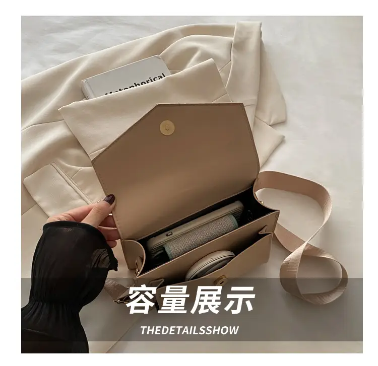 2024 Black K-Style Shoulder Crossbody Bag for Women — feature 5