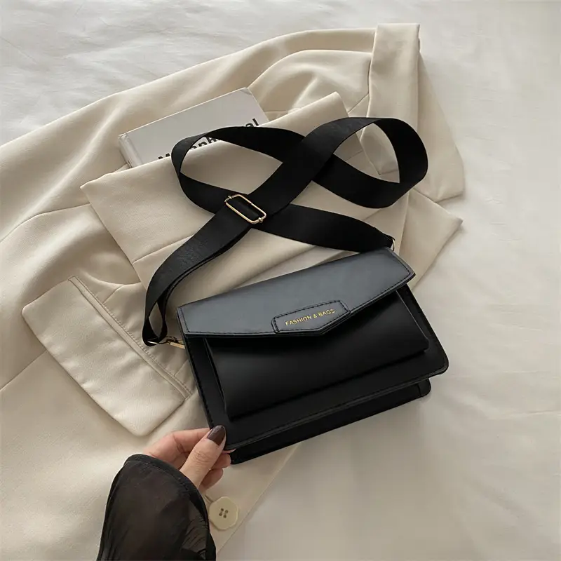 2024 Black K-Style Shoulder Crossbody Bag for Women - Image 3