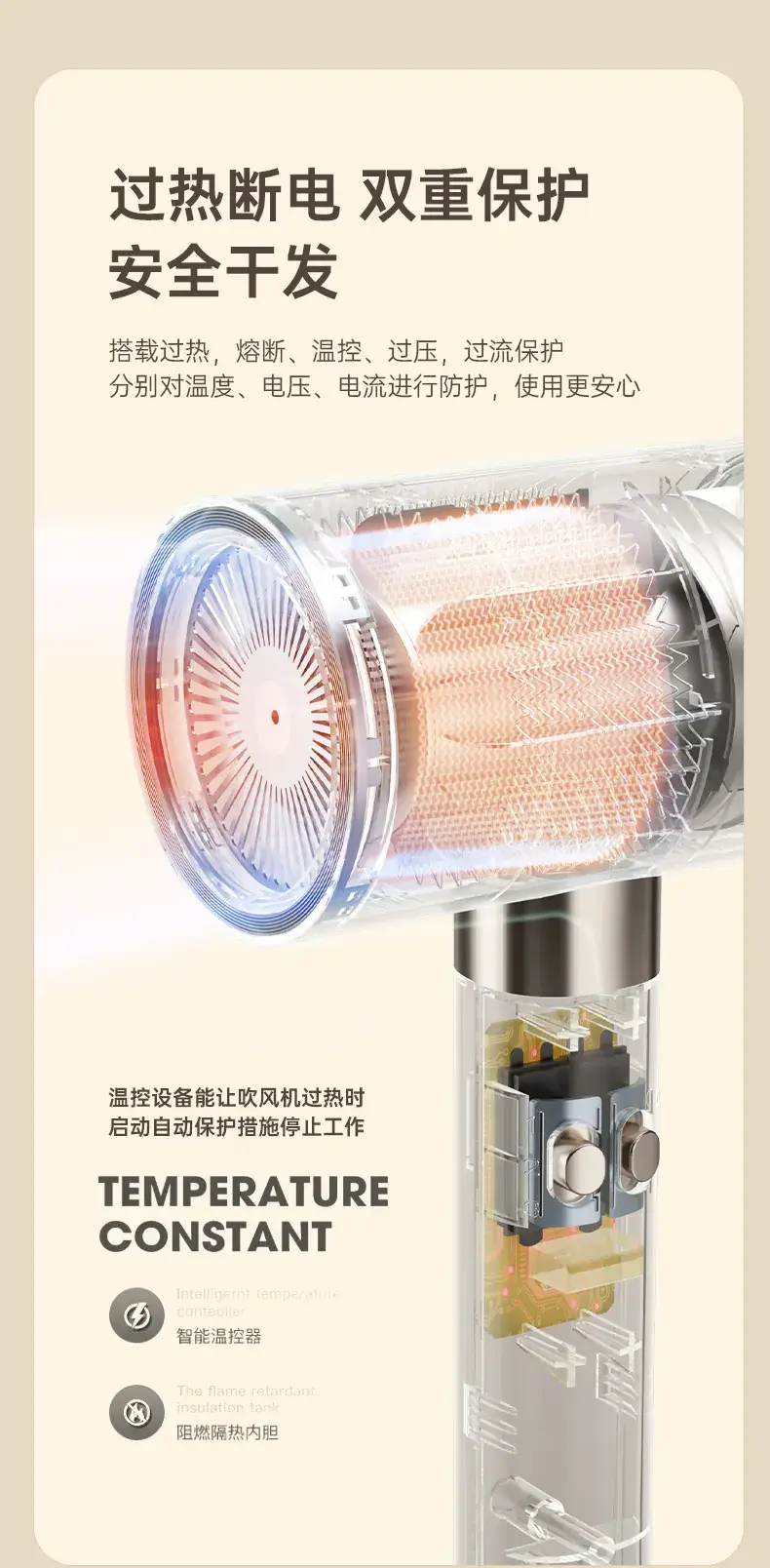Wall-Mounted Hair Dryer for Hotels and Offices — feature 17