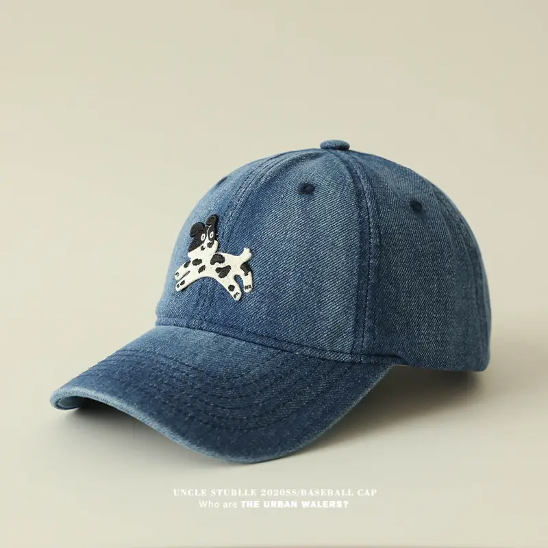 Stubble Puppy Cow Earrings Cap for Men Women — feature 11