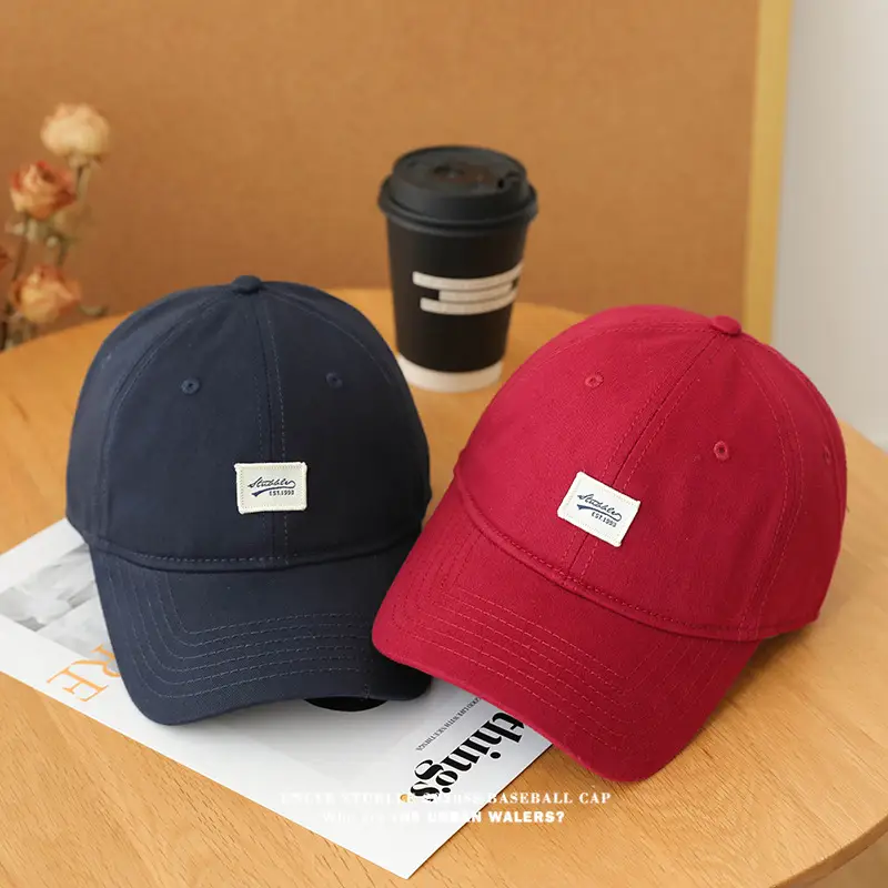Men's Beige Baseball Cap with Wide Brim — feature 11