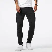 Men Red Track Pants with 3 Stripes Long Sleeve — feature 18
