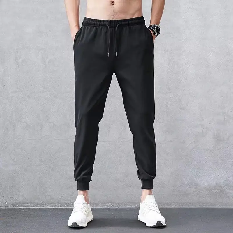 Men Red Track Pants with 3 Stripes Long Sleeve - Image 11
