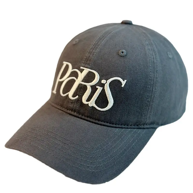 Korean Paris Letter Cap Women Red Spring Sunshade