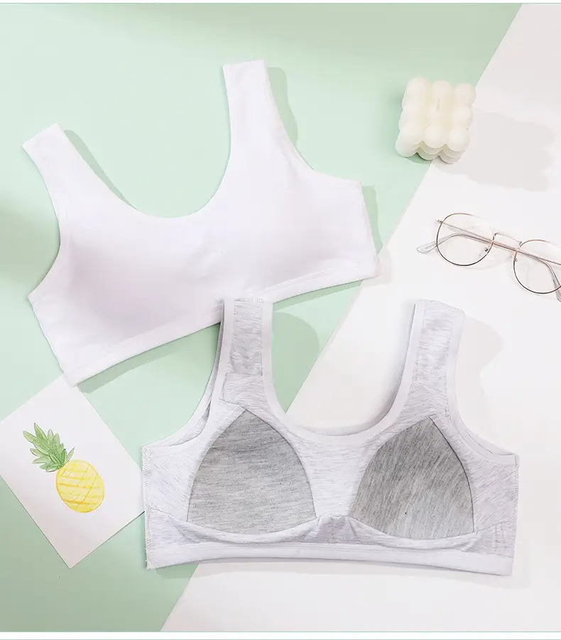 Girls' Bra Development Period Intimates Second Stage Girls Students Junior High School Students High School Students Girls Sports Vest Summer — feature 6