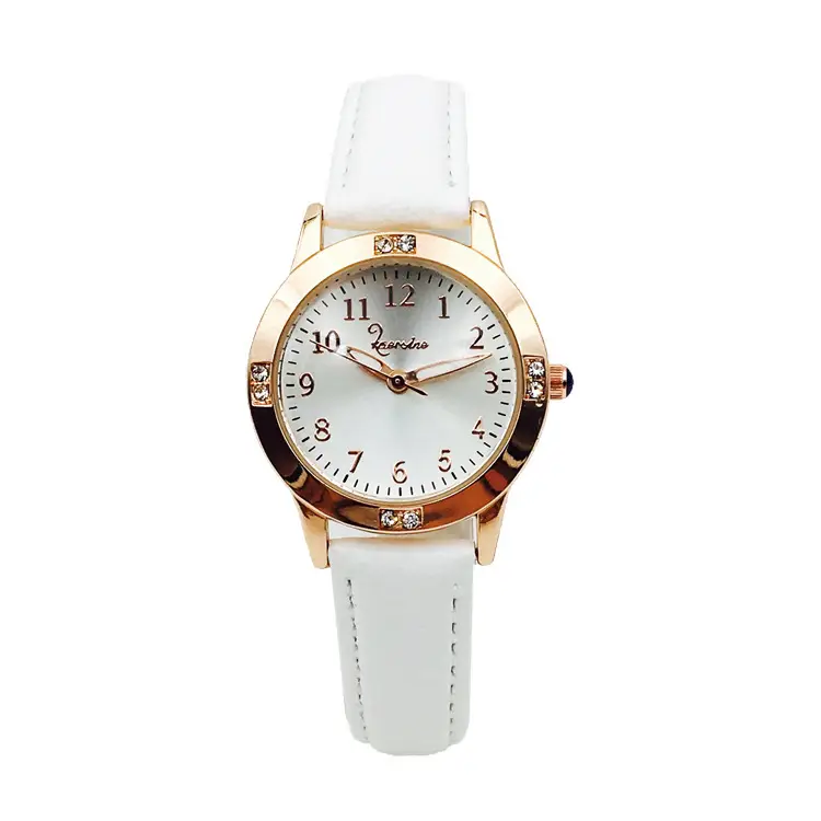 Luminous Pink Kids Watch for Girls Junior High School