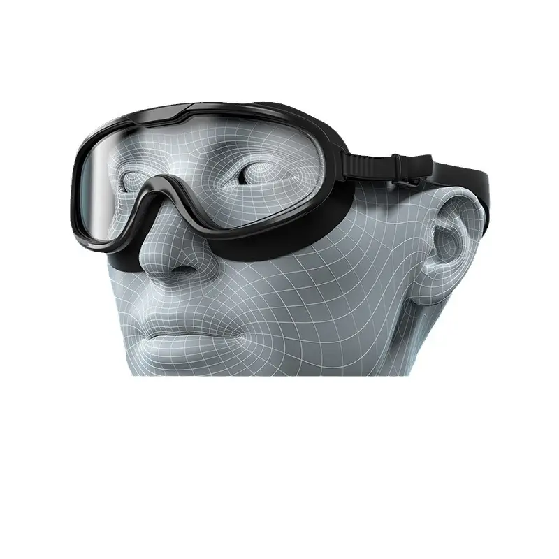 Swimming Goggles Myopia HD Anti-fog Waterproof Men's and Women's Large Frame Diving Swimming Glasses Children's Goggles Swimming Cap suit