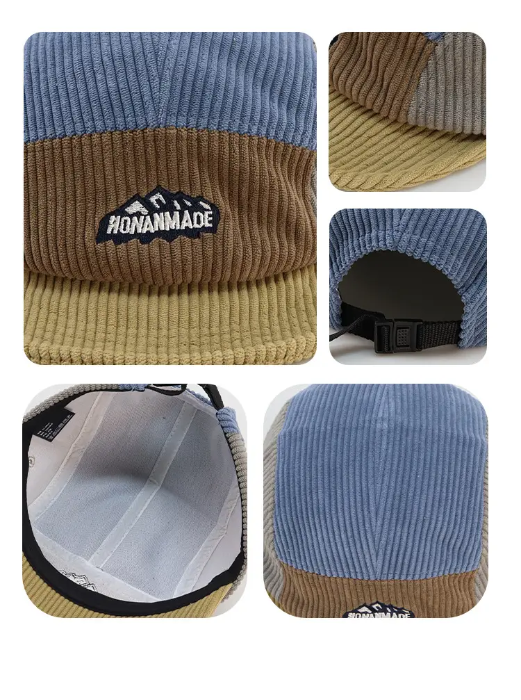 2024 Men's Brown Beige Baseball Cap with Logo — feature 11