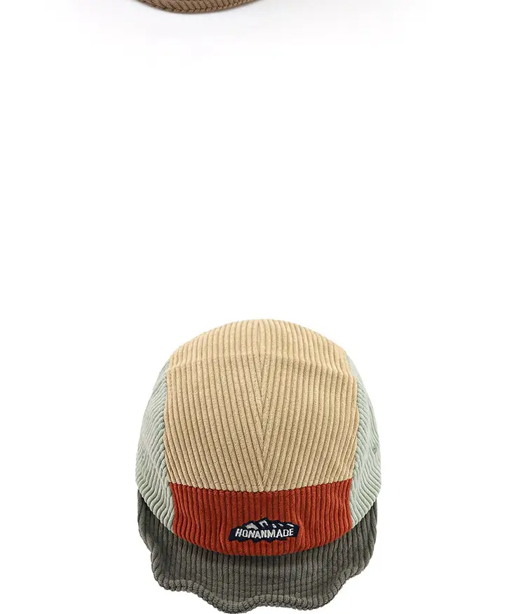 2024 Men's Brown Beige Baseball Cap with Logo — feature 3
