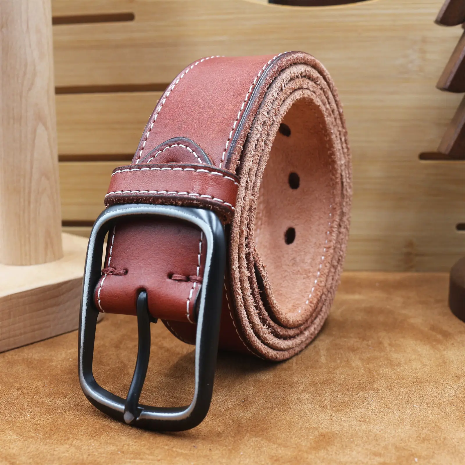 3.8CM Genuine Leather Belt for Men — feature 15
