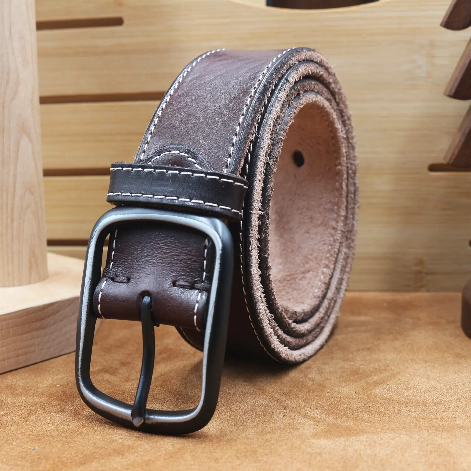 3.8CM Genuine Leather Belt for Men — feature 3