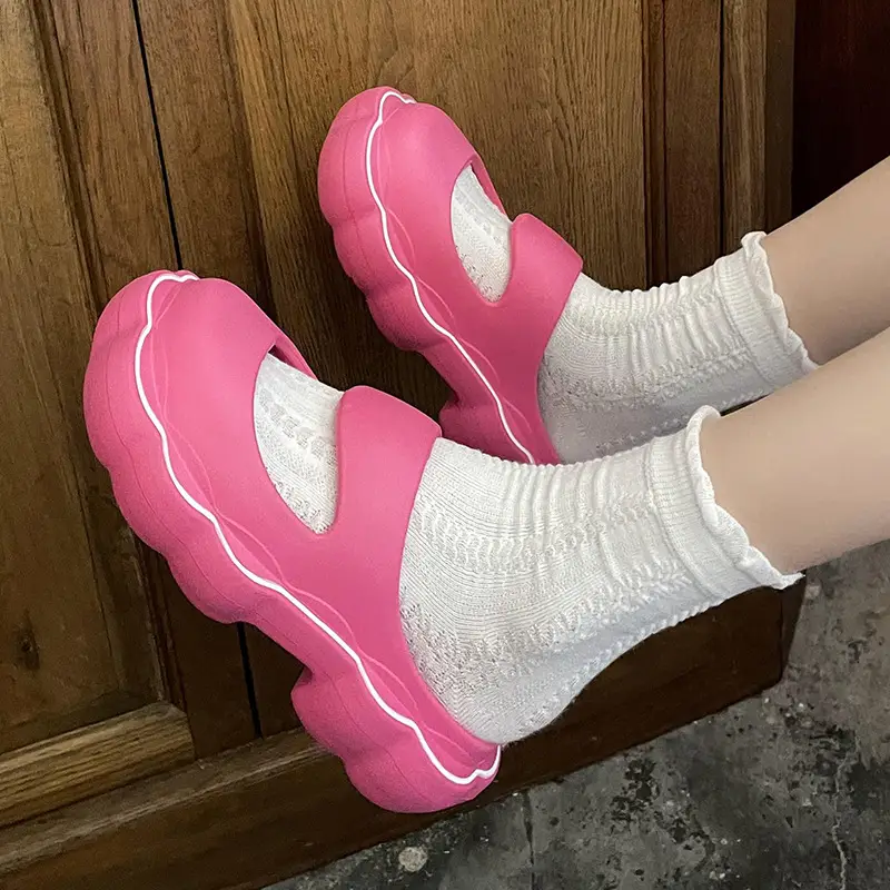 Women's Lavender EVA Slip-On Sandals Summer 2024 - Image 9