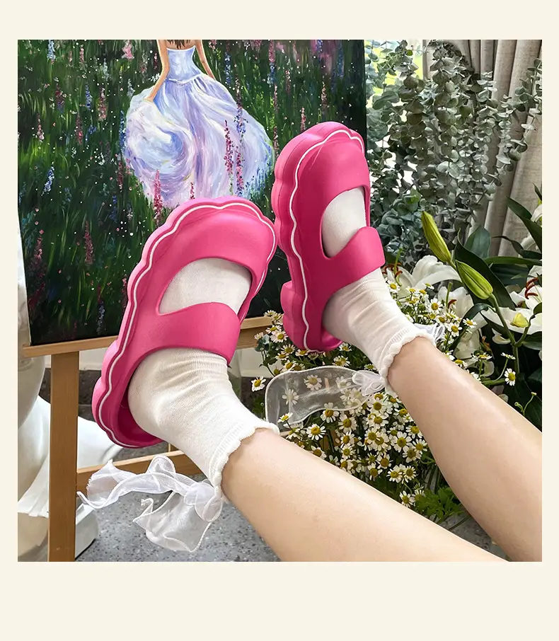 Women's Lavender EVA Slip-On Sandals Summer 2024 — feature 12