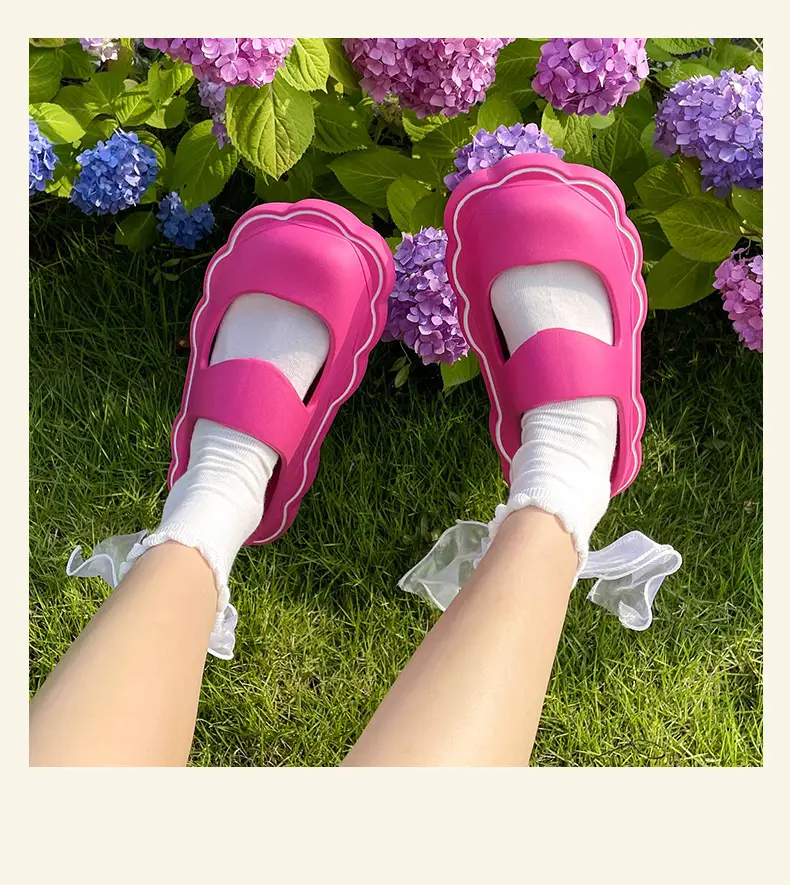 Women's Lavender EVA Slip-On Sandals Summer 2024 — feature 13