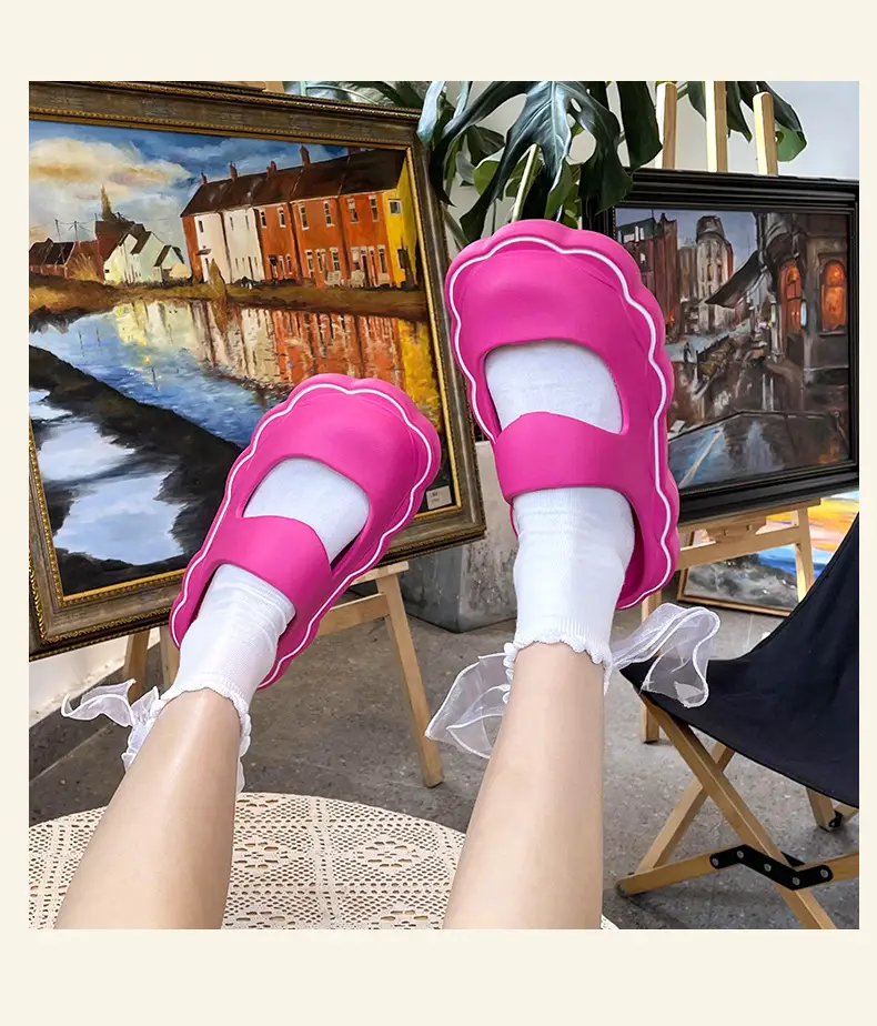 Women's Lavender EVA Slip-On Sandals Summer 2024 — feature 14