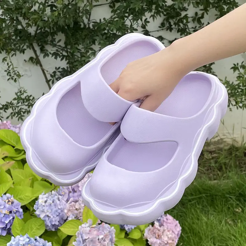Women's Lavender EVA Slip-On Sandals Summer 2024 - Image 3