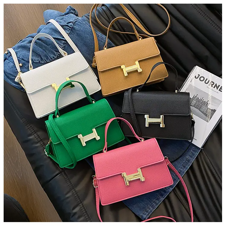 2024 Women's Premium Leather Handbags with H-Logo