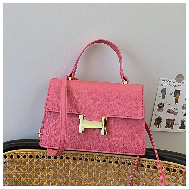 2024 Women's Premium Leather Handbags with H-Logo
