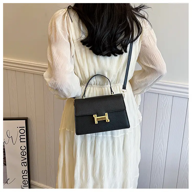 2024 Women's Premium Leather Handbags with H-Logo