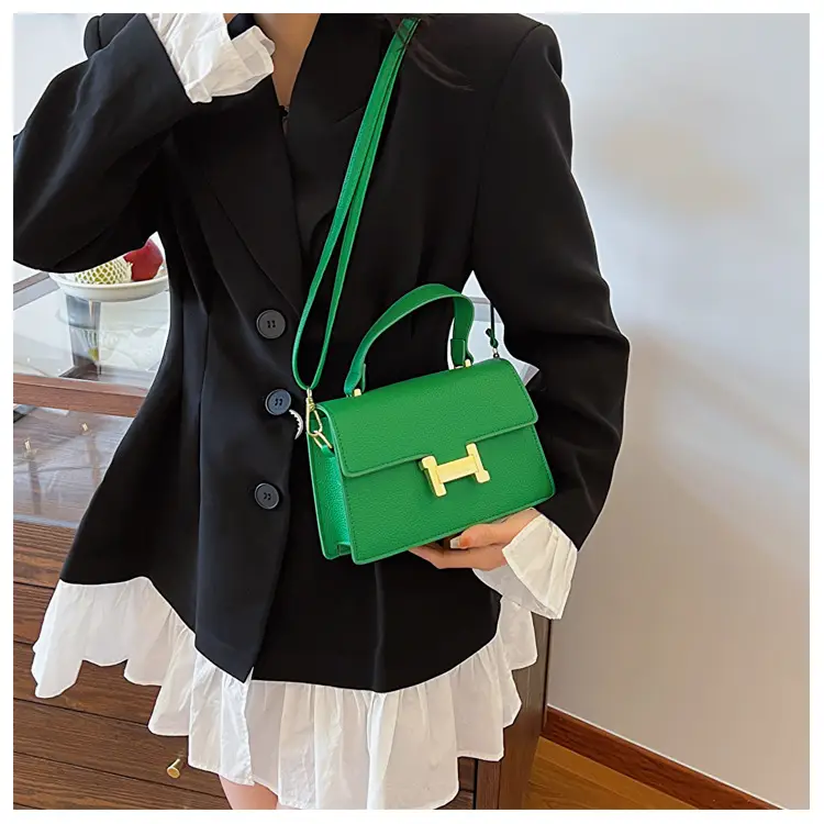 2024 Women's Premium Leather Handbags with H-Logo
