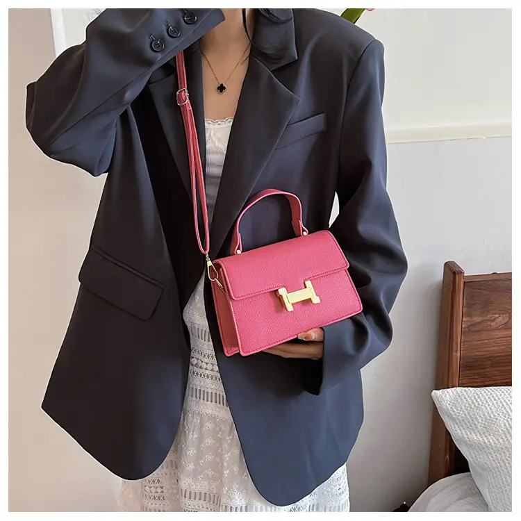 2024 Women's Premium Leather Handbags with H-Logo — feature 11
