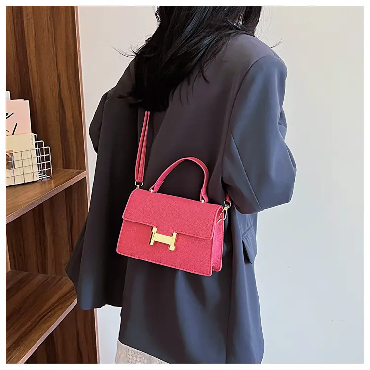 2024 Women's Premium Leather Handbags with H-Logo — feature 12
