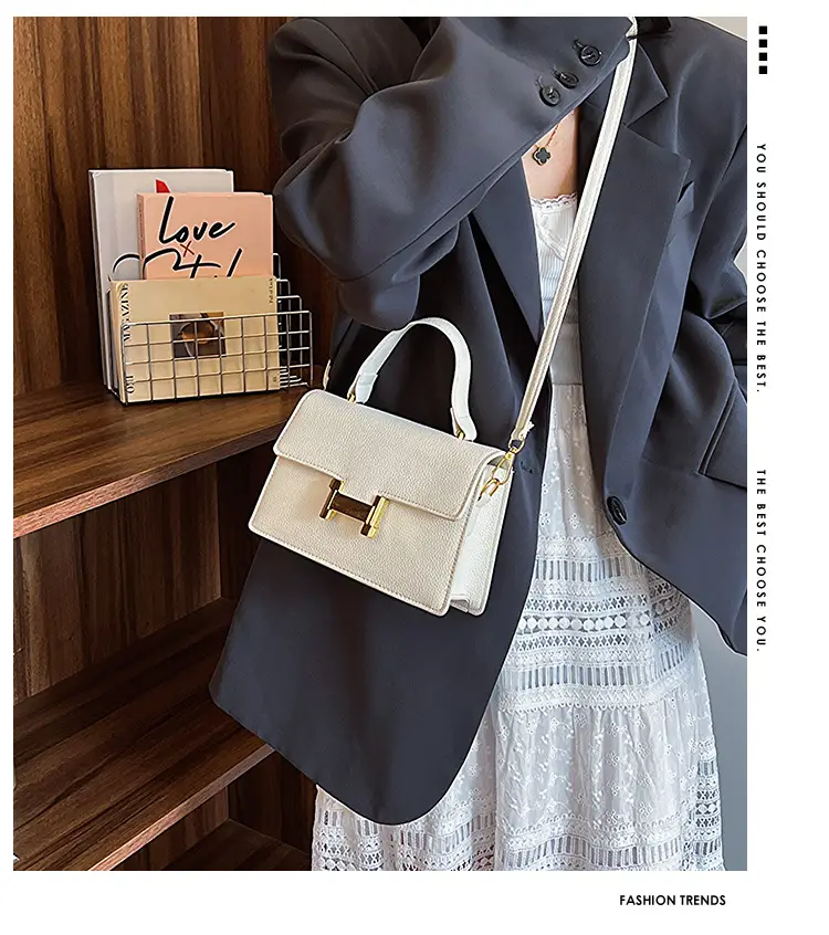 2024 Women's Premium Leather Handbags with H-Logo — feature 2