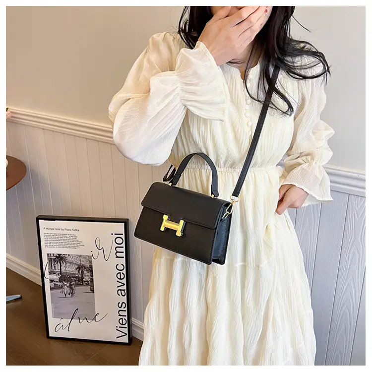 2024 Women's Premium Leather Handbags with H-Logo — feature 24
