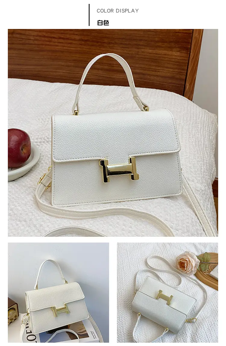 2024 Women's Premium Leather Handbags with H-Logo — feature 26
