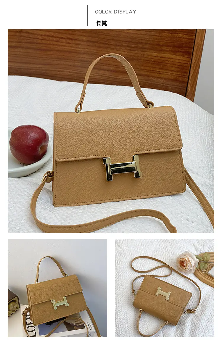 2024 Women's Premium Leather Handbags with H-Logo — feature 28