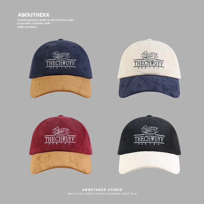 Women's Korean Style Hats with Vintage Logo - Image 5