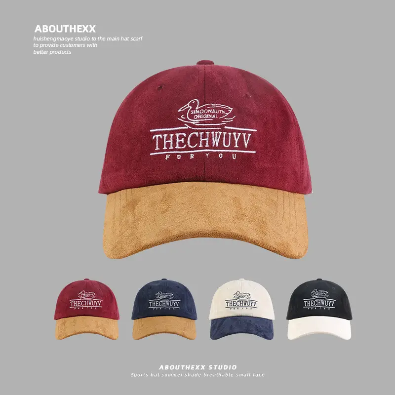 Women's Korean Style Hats with Vintage Logo - Image 6