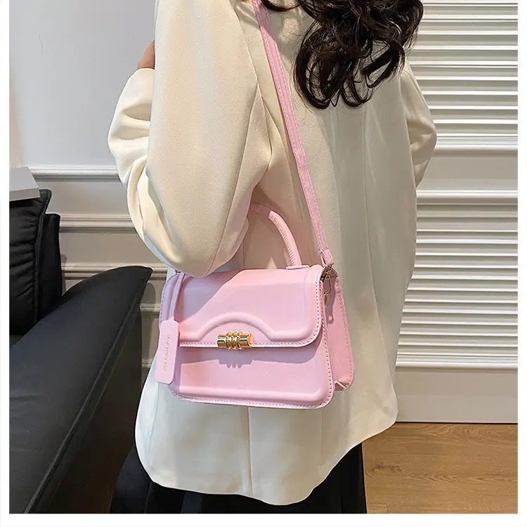 Women's Black Square Shoulder Crossbody Bag 2024 - Image 10