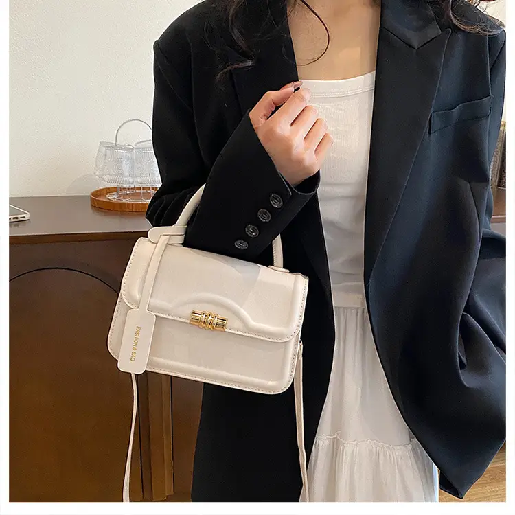 Women's Black Square Shoulder Crossbody Bag 2024 — feature 10