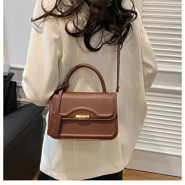 Women's Black Square Shoulder Crossbody Bag 2024 — feature 16