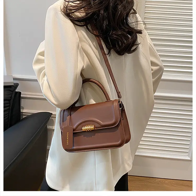 Women's Black Square Shoulder Crossbody Bag 2024 — feature 18