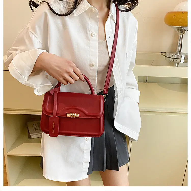 Women's Black Square Shoulder Crossbody Bag 2024 — feature 26