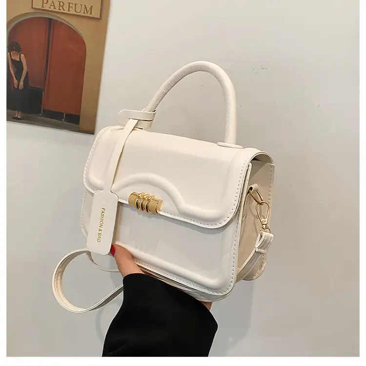 Women's Black Square Shoulder Crossbody Bag 2024 - Image 2