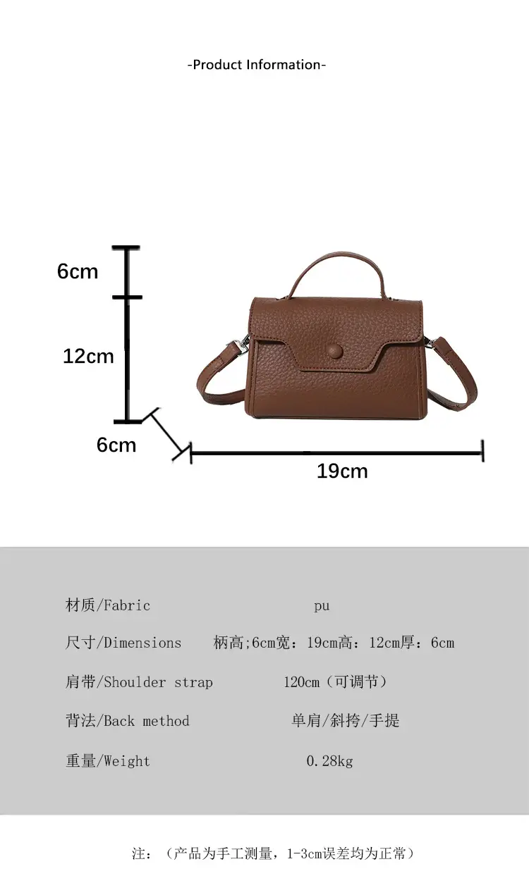 Black Crossbody Bag for Women Summer Fashion — feature 6