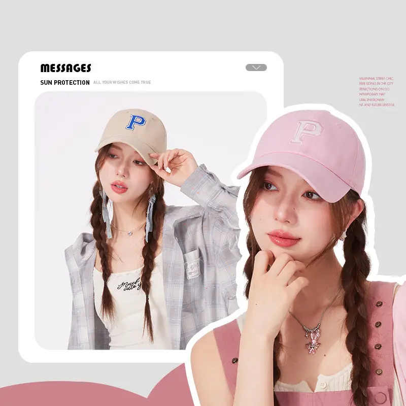 Women Peaked Cap 4 Colors 30 Headline - Image 4