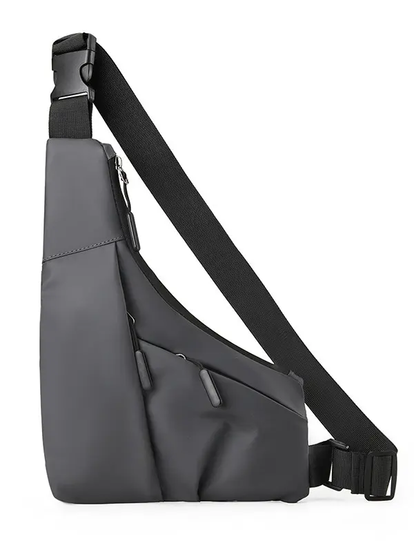 Waterproof Crossbody Bag for Men Women Black Multi-functional - Image 7