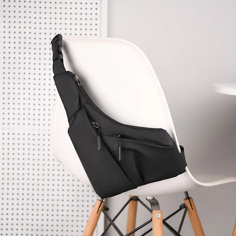Waterproof Crossbody Bag for Men Women Black Multi-functional — feature 10