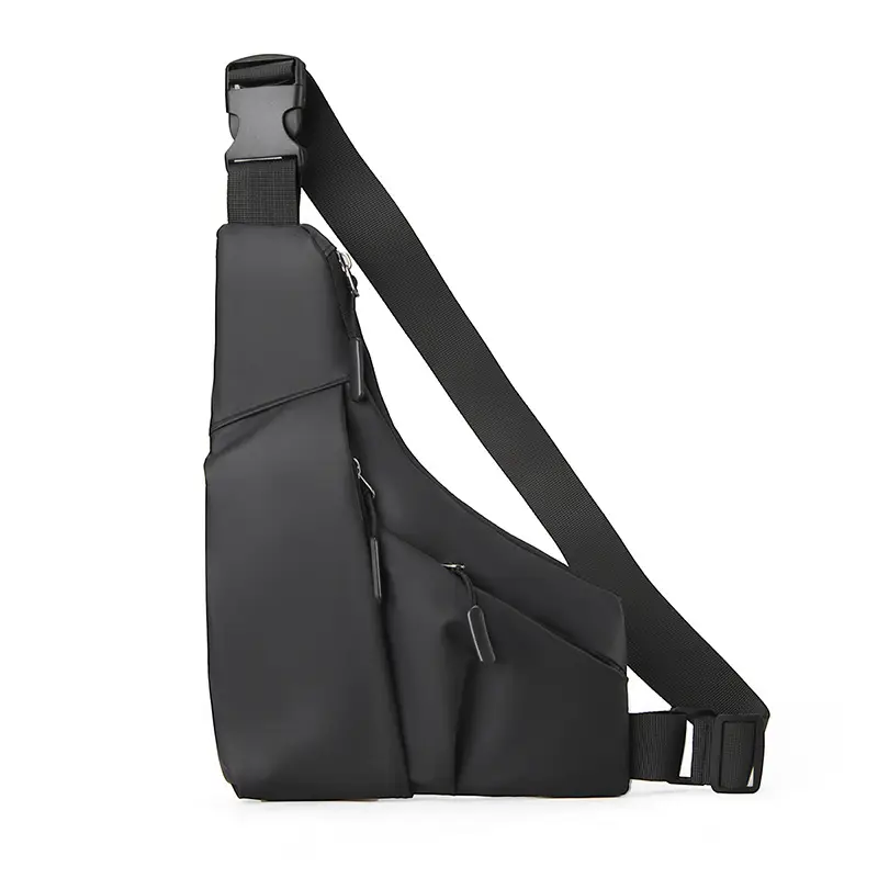 Waterproof Crossbody Bag for Men Women Black Multi-functional — feature 21